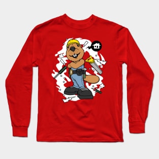 bever the builder Long Sleeve T-Shirt